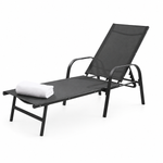 Outdoor Sun Lounger – Steel Frame