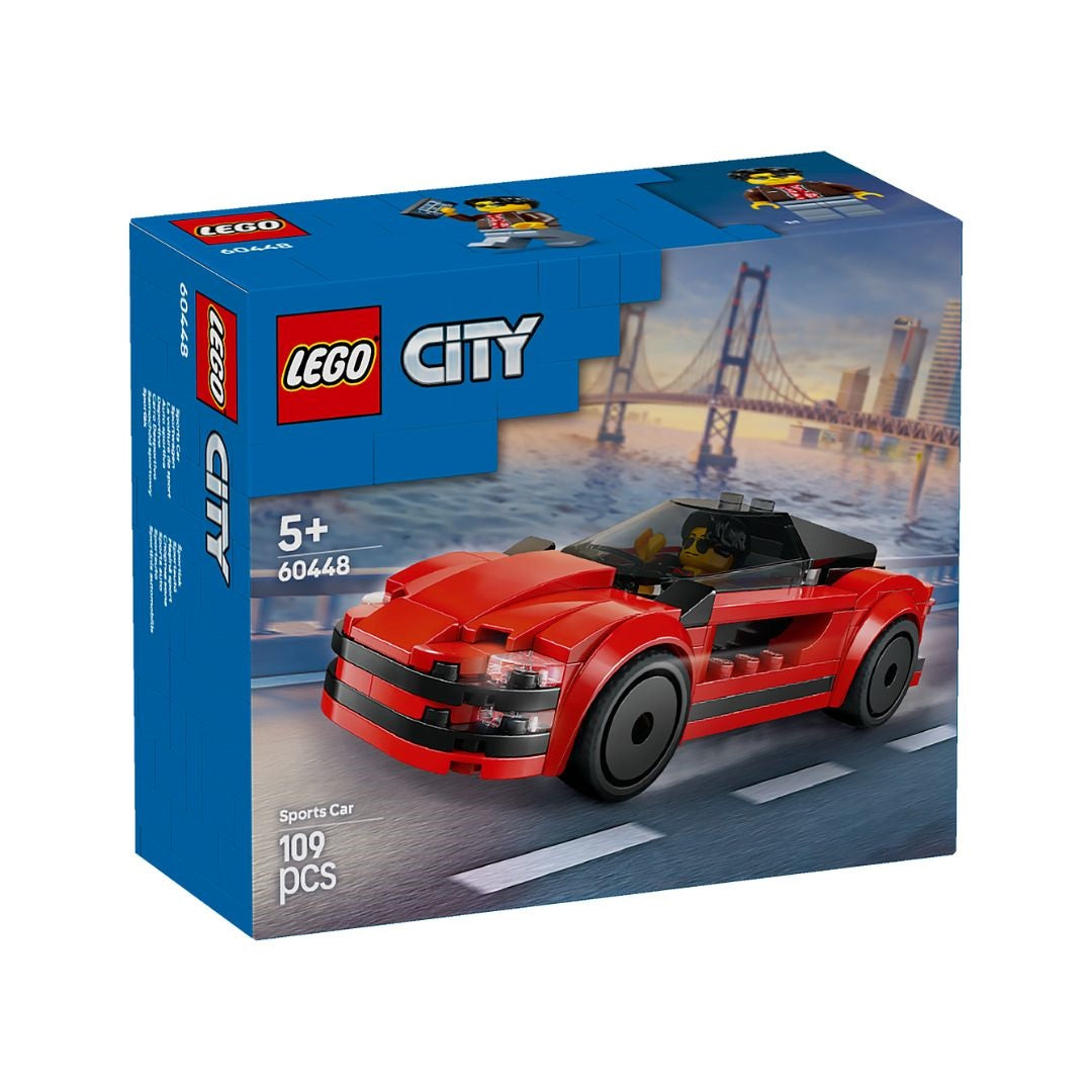 Lego City Red Sports Car