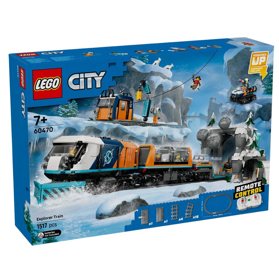 LEGO City Explorers' Arctic Polar Express Train
