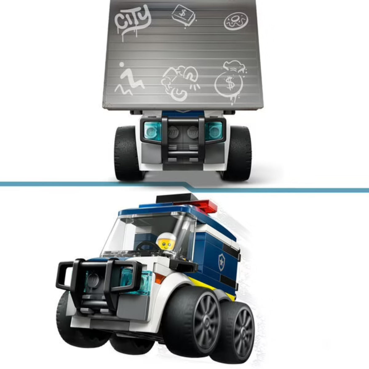 LEGO City Police Truck - 71 pcs