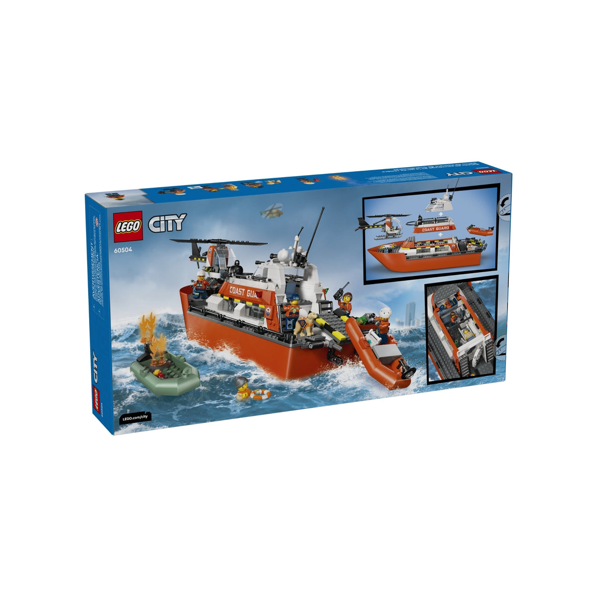 LEGO City Rescue Boat & Helicopter - 742 pcs