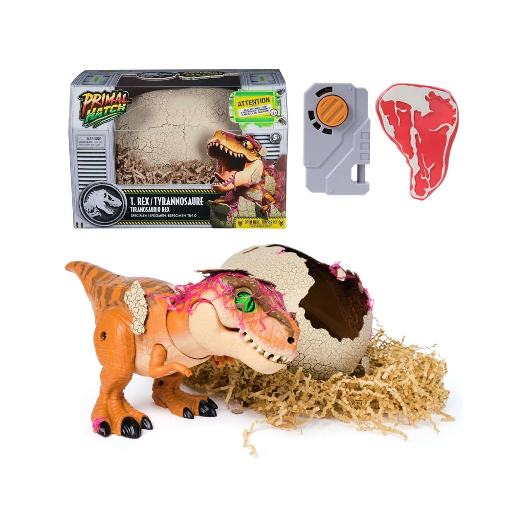 Spin Master Primal Hatch T-Rex Tyrannosaurs