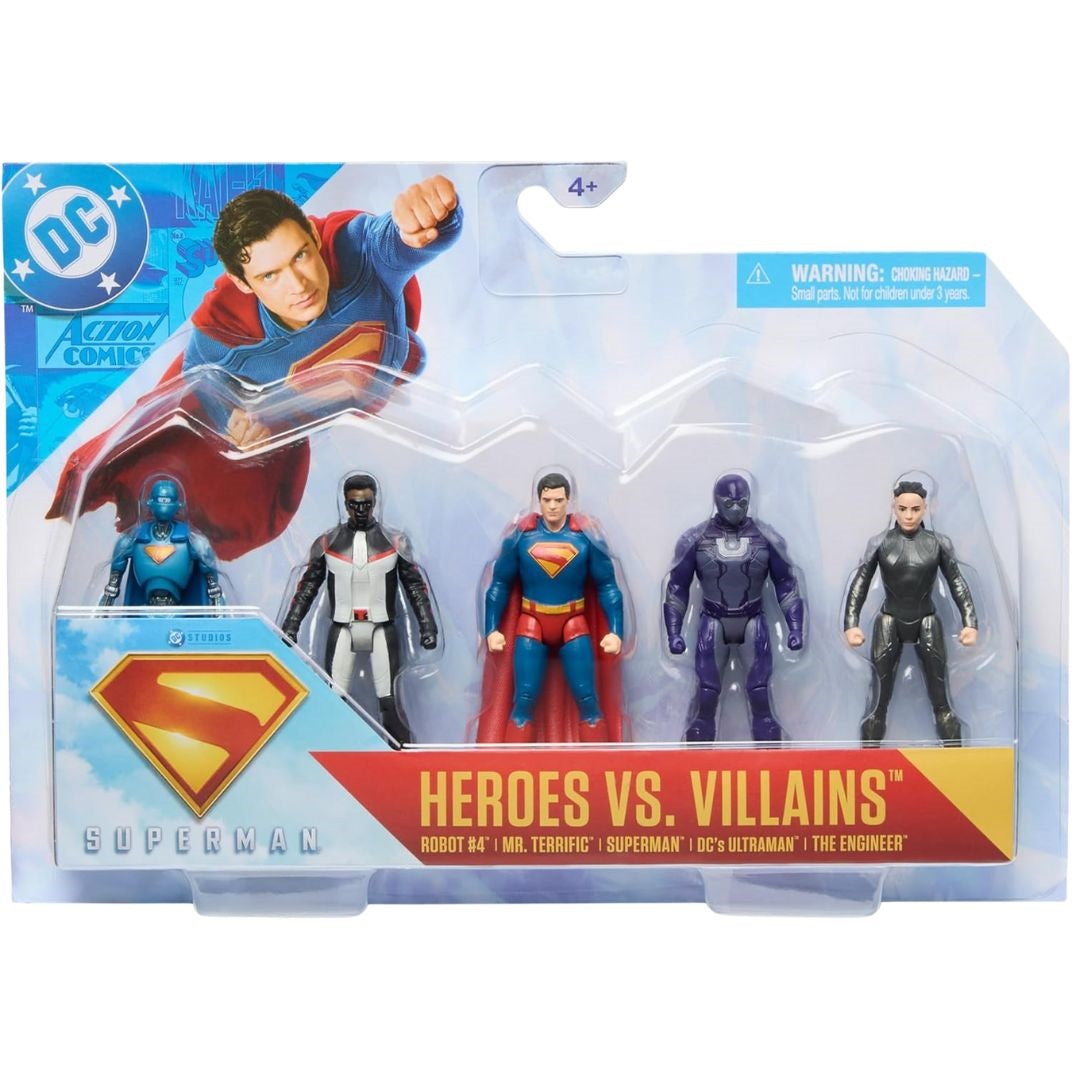 DC Superman Heroes vs Villains - 5 Pcs