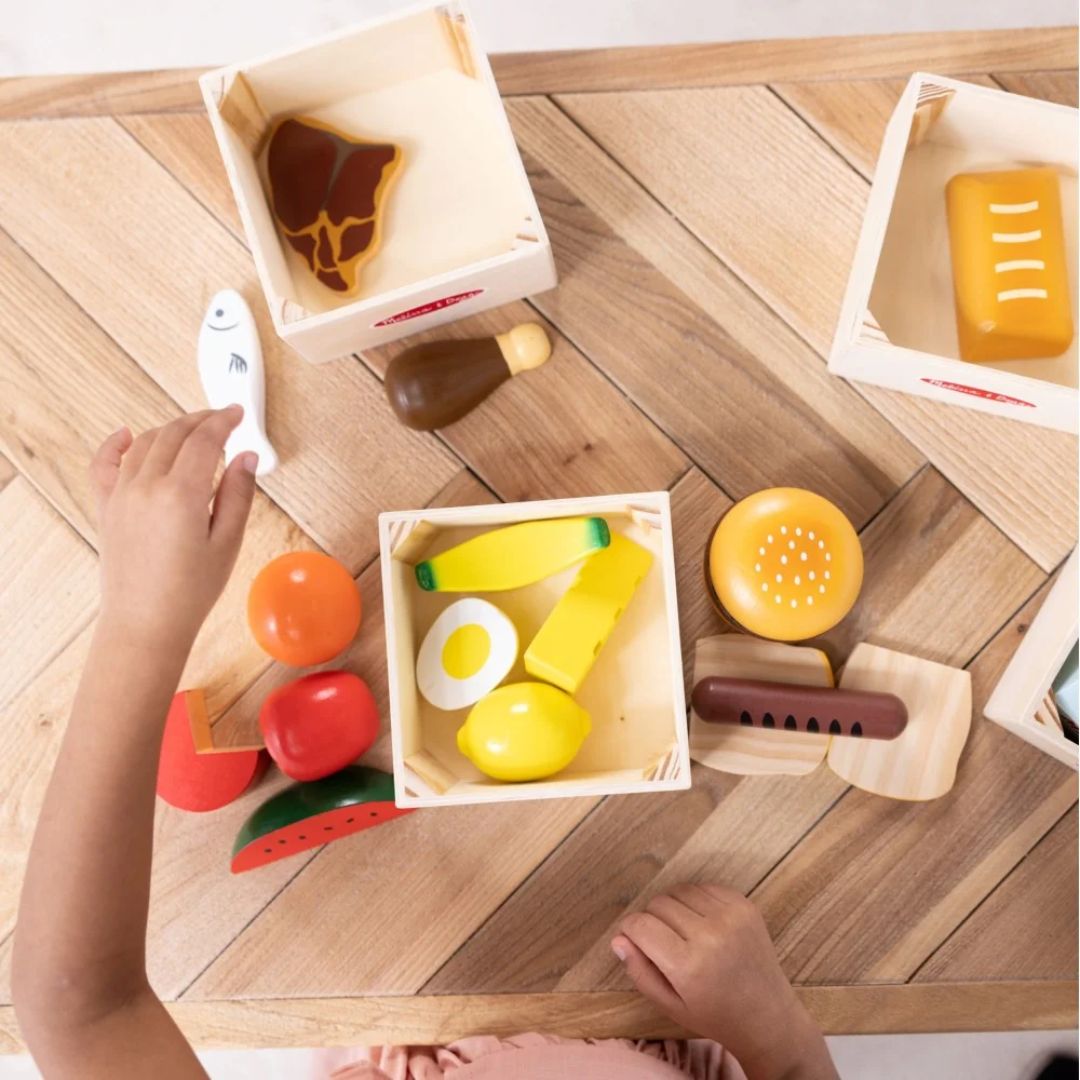 Melissa & Doug Wooden Food Set