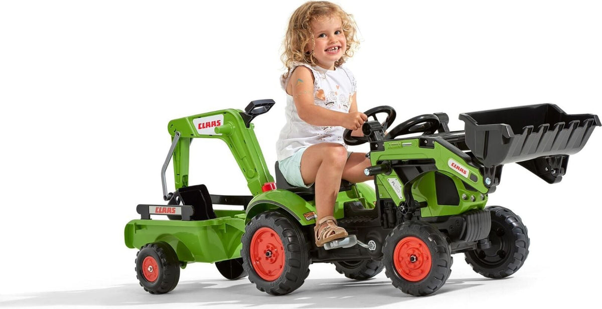 Cap Loisirs Claas Arion Pedal Tractor with Front Loader