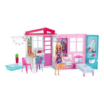 Barbie Holiday Home & Doll