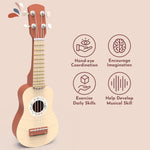 Speedy Monkey Wooden Ukulele
