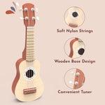 Speedy Monkey Wooden Ukulele