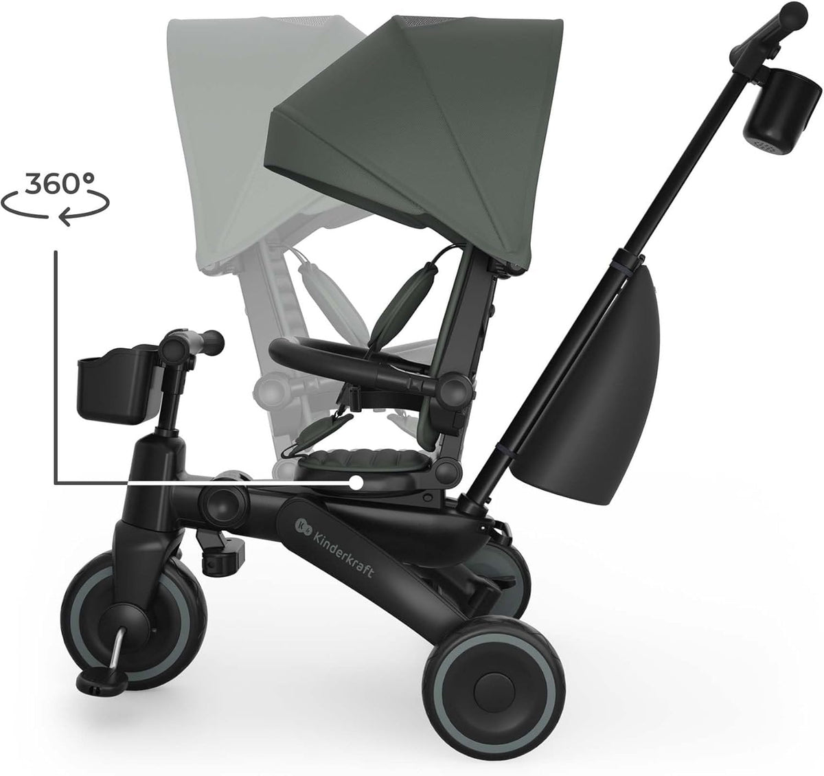 Kinderkraft: JAZZ 3 Tricycle - Green