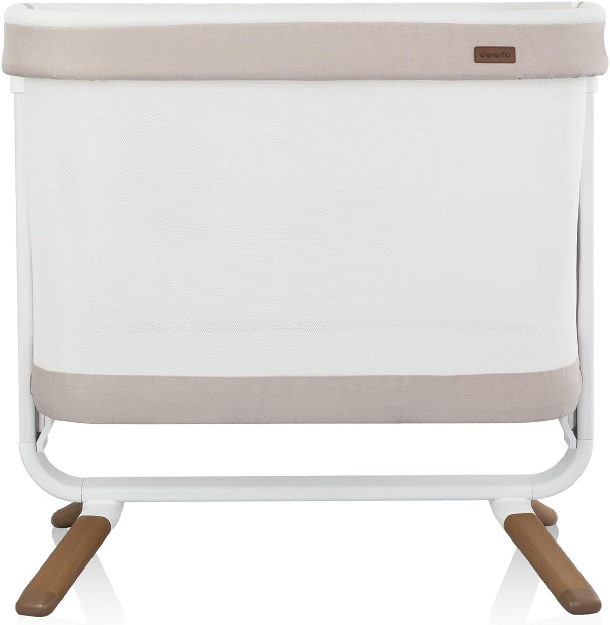 Evenflo: Cora 3 Level Adjustable Bassinet – Coastal Coffee