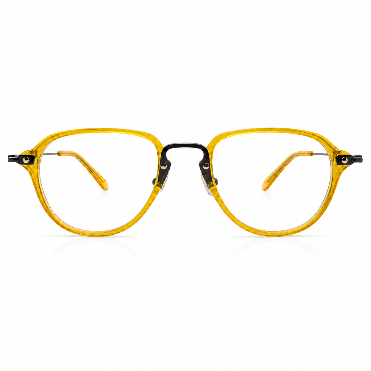 Eyeglasses high nosefit yellow