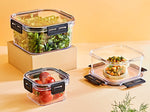 Clear Food Storage Container Transparent BPA-Free Kitchen Organizer