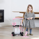 Casdon Henry Cleaning Trolley - Pink