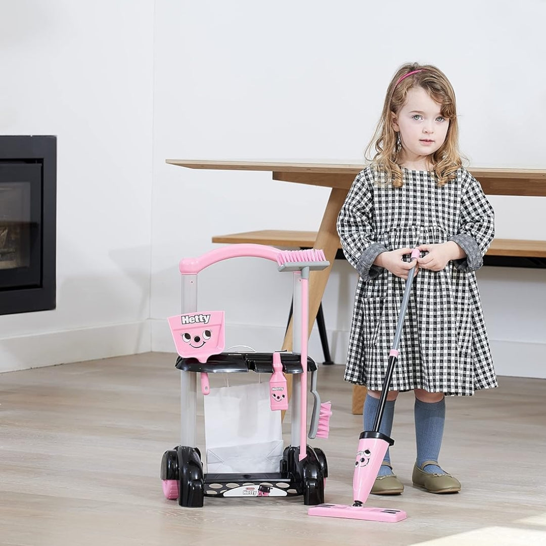 Casdon Henry Cleaning Trolley - Pink