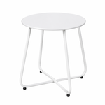 Round Steel Side Table 50×45 cm