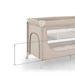 Kinderkraft: LEODY UP Travel Cot & Playpen with Changing Table - Beige