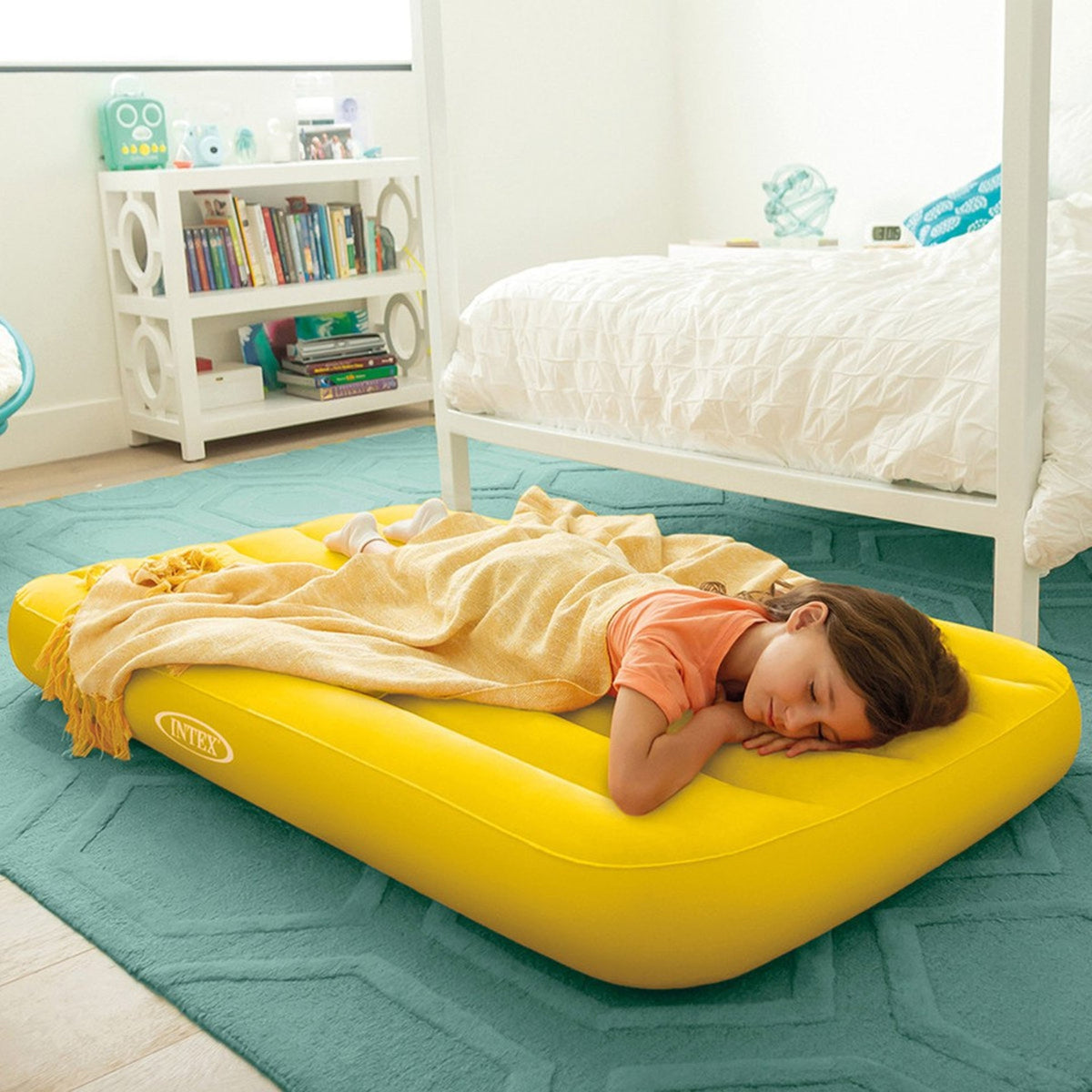 Intex Inflatable Air Mattress - 88x157x18 cm