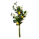 Artificial Lemon Bouquet "Gilda" - 65 cm Tall Lemon Arrangement