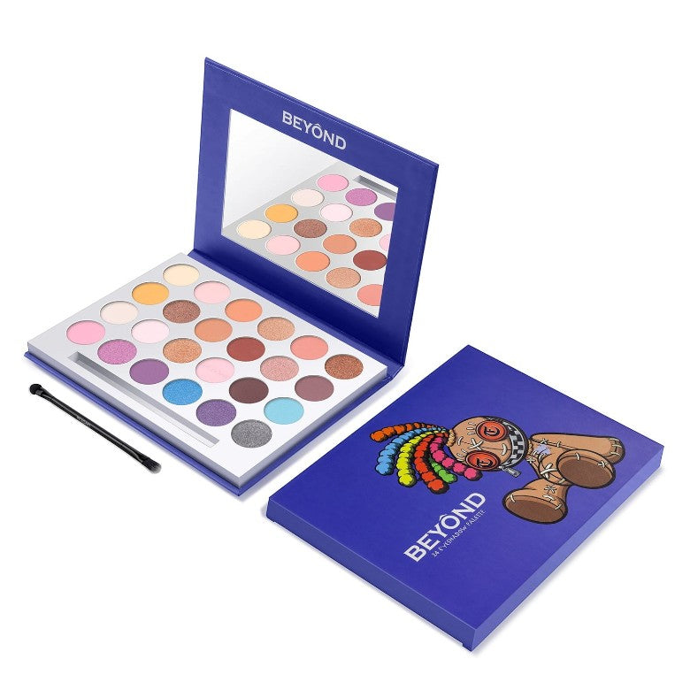 BEYOND - 24 Colors Shimmer & Matte Eyeshadow Palette - 24P