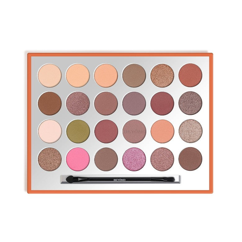 BEYOND - 24 Colors Shimmer & Matte Eyeshadow Palette -24O