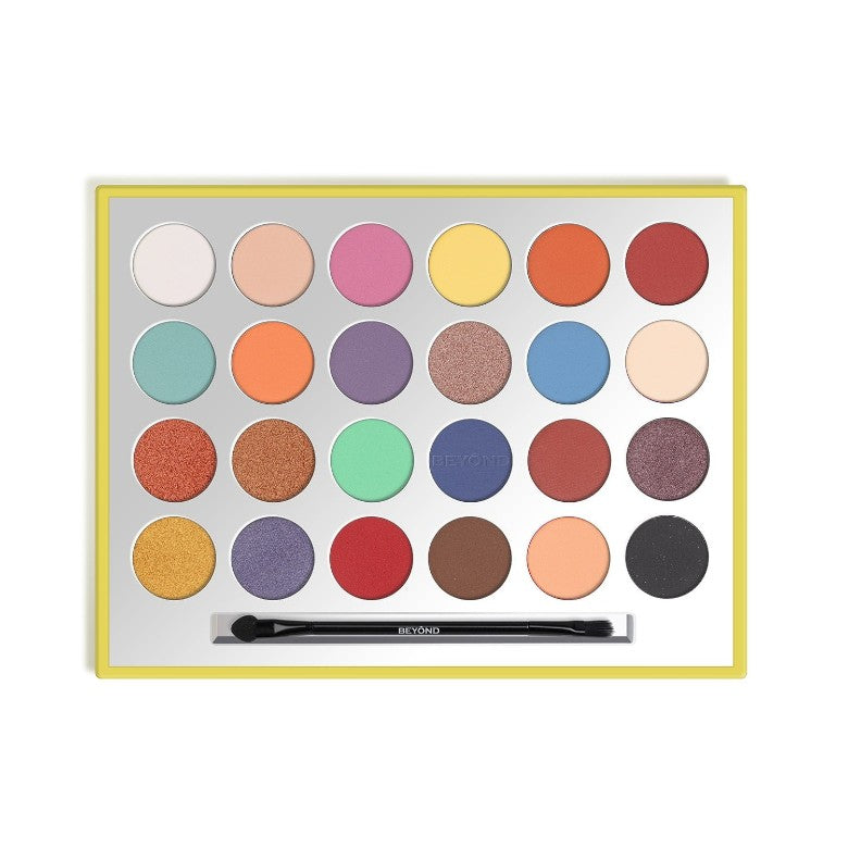 BEYOND - 24 Colors Shimmer & Matte Eyeshadow Palette - 24Y | Savonera Lebanon