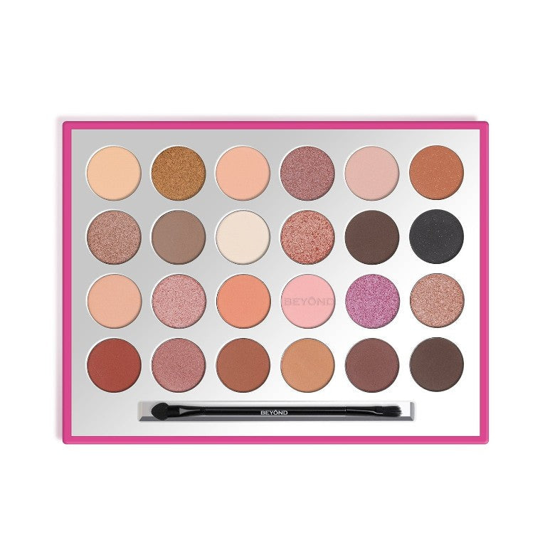 BEYOND - 24 Colors Shimmer & Matte Eyeshadow Palette -24F