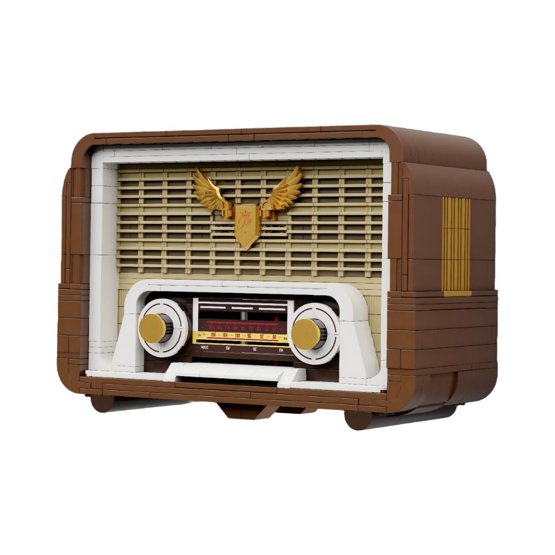 Pantasy Vintage Radio Building Set