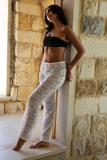 Flora Beach Pants White