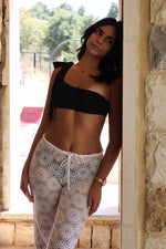 Flora Beach Pants White