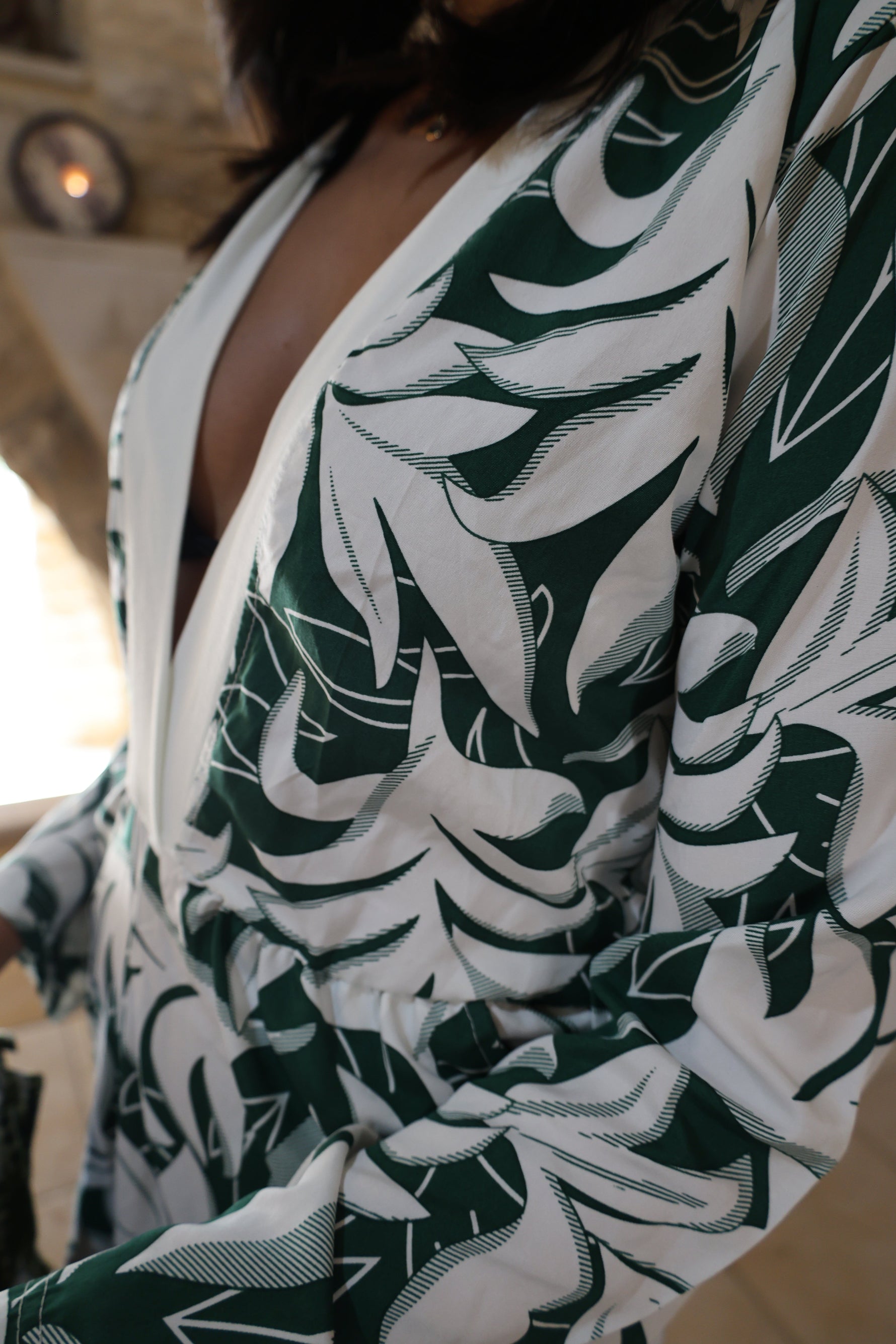 Palmera Romper - Green