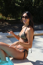 Golden Glow - Two Piece Swimsuit Set