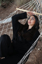 Suede Jacket - Black
