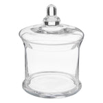 BISCUITS JAR GLASS Round Transparent 1L