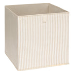 Cotty Storage Box - Beige Foldable 31x31x31 cm Cardboard Organizer