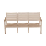 Portofino Sofa 3 Seaters Resin Fiberglass Outdoor Sofa