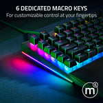 Razer BlackWidow V4 -Green Mechanical Switches