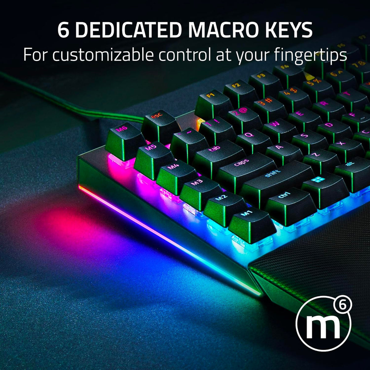 Razer BlackWidow V4 -Green Mechanical Switches