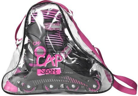 Cap Loisirs Rollers in Ligne Ajustables 33-36 Rose