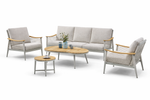 Outdoor Sofa Set 3+1+1 with 2 Tables