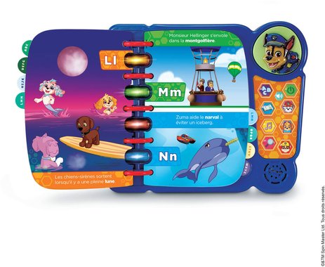 VTech Pat Patrouille Mon Livre Jeu Mission Alphabet
