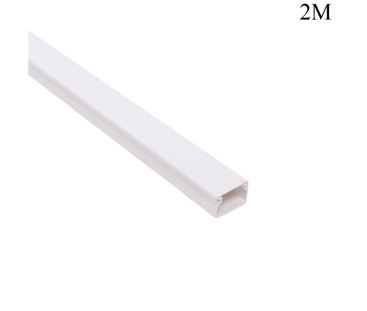 Cable Trunk | Adhesive | 25x16mm | 2M | White