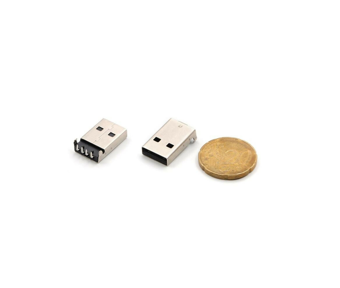Connector | USB-A Male PCB Mount