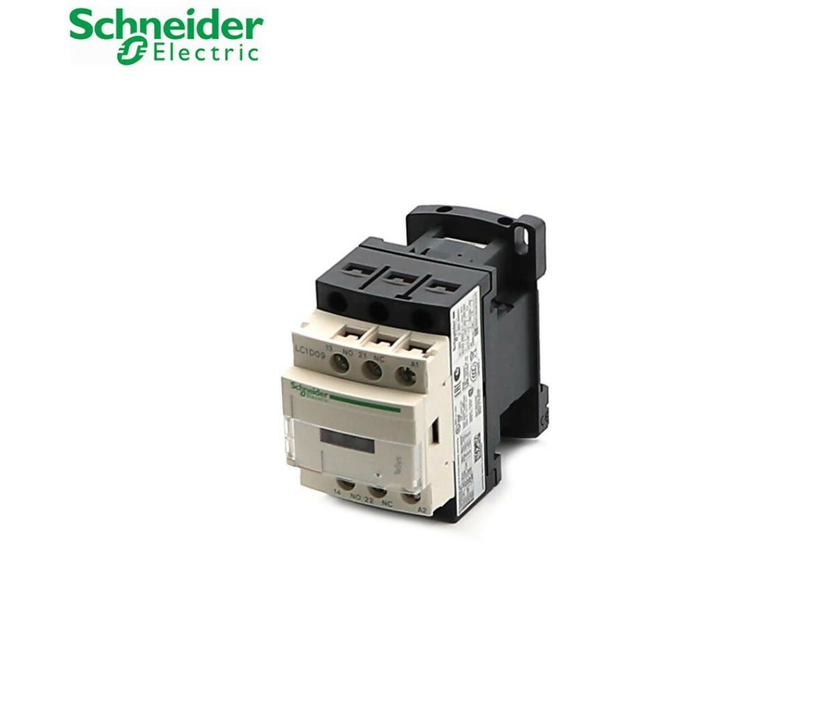 Contactor | 3 Phase | 3NO | 9A | Schneider