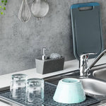 Sponge Holder with Enhancer for Easy Cleaning