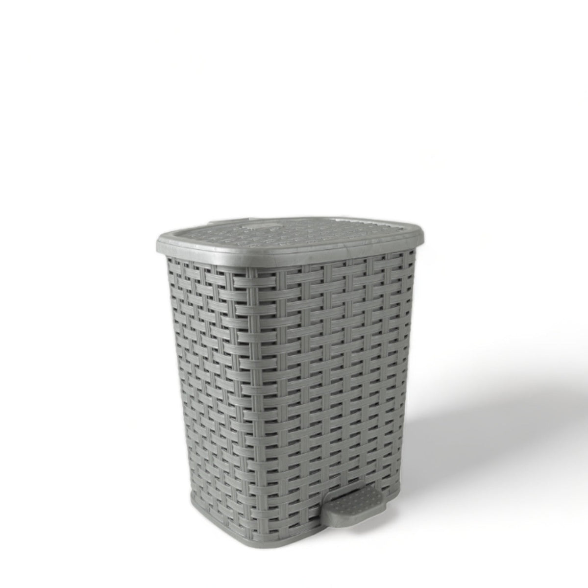 Rattan Style Pedal Dustbin