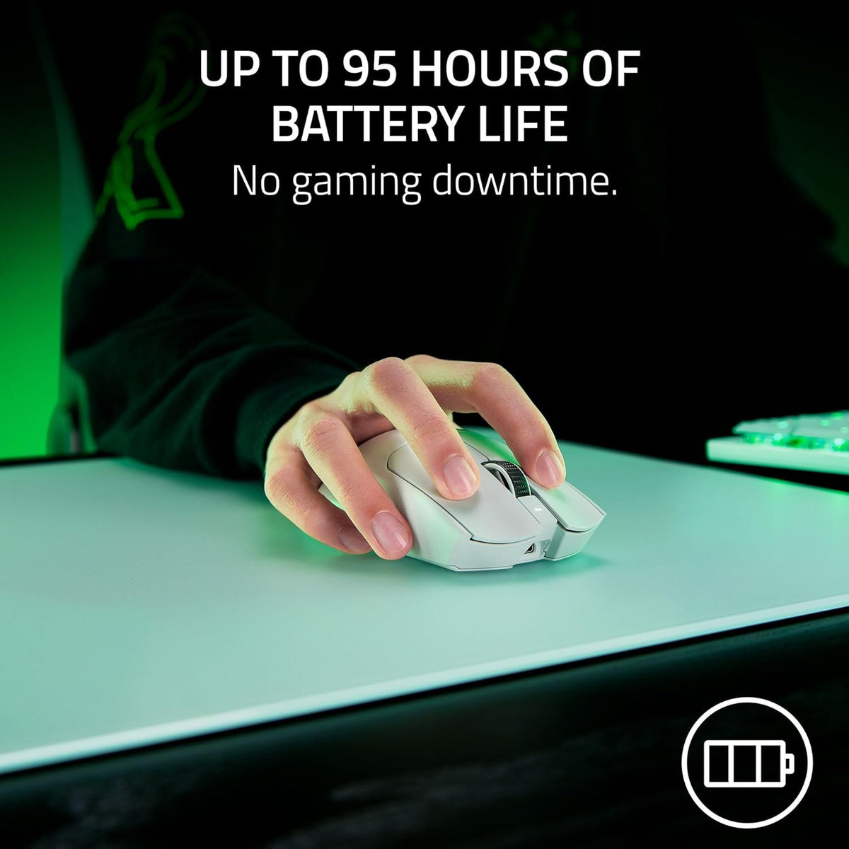 Razer Viper V3 Pro Wireless Esports Gaming Mouse, White