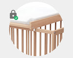 Webaby: Adjustable Changing Table MONA - Height-Adjustable Nursery Changing Station