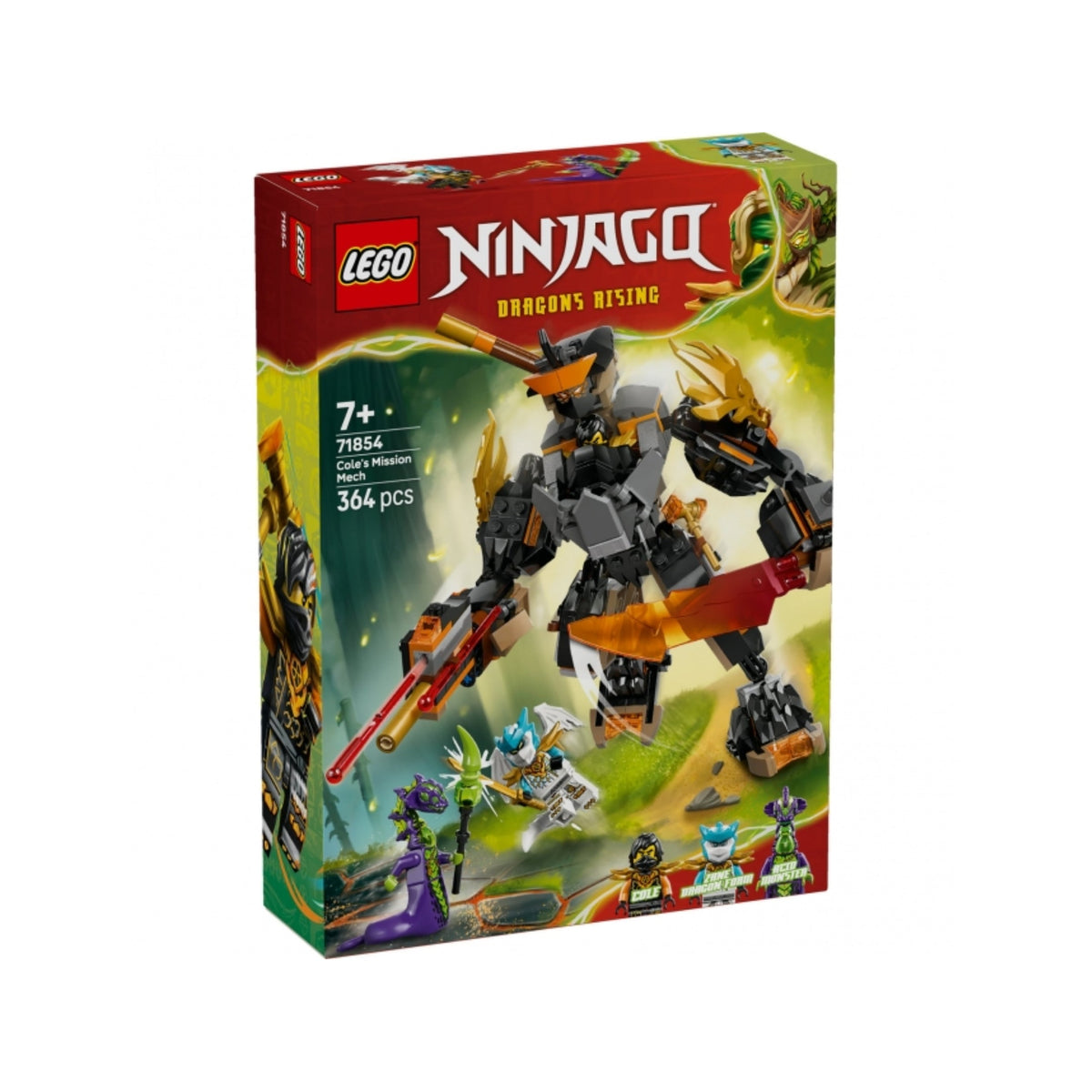 LEGO NINJAGO Cole’s Mission Mech - 364 pcs