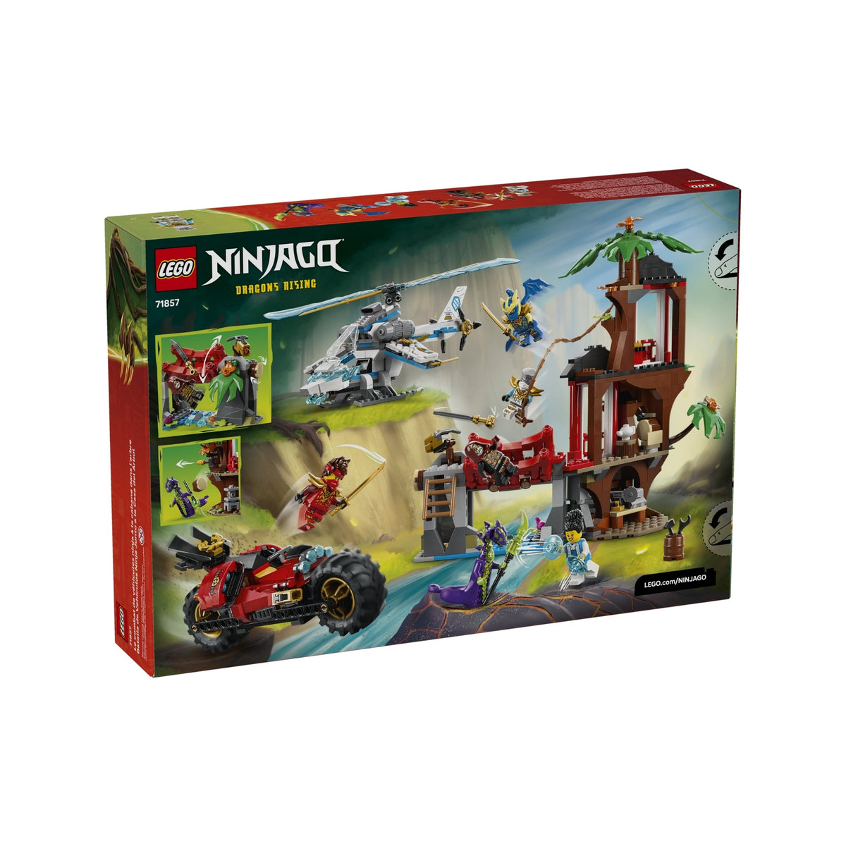 LEGO NINJAGO Vehicle Tree House Battle - 642 pcs