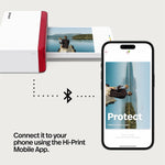 Polaroid Hi·Print 4x6 Photo Printer+ 1 Film for free